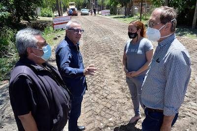 Con m�s obras, el Municipio de Tigre contin�a poniendo en valor el espacio p�blico en Rinc�n de Milberg