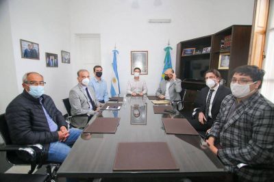 Firmaron obras con Edesur en San Vicente y la reactivaci�n de la subestaci�n el�ctrica