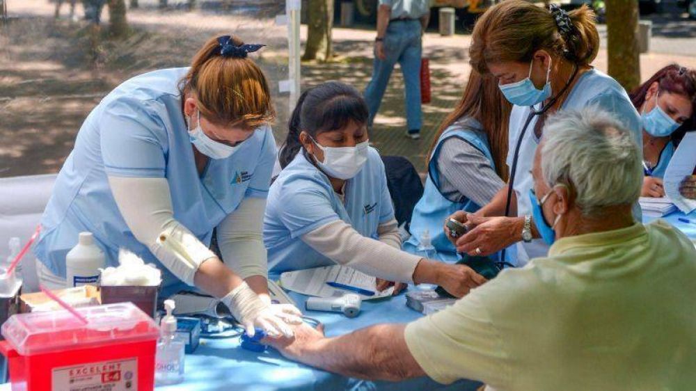San Fernando realiz controles de salud por el Da Mundial de la Diabetes
