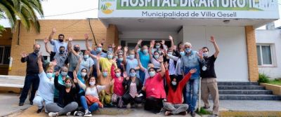 Reconocimiento al personal de salud geselino