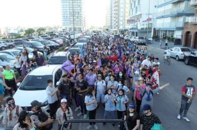 Cientos de j�venes tomaron parte de la 53a. Invasi�n de Pueblos en Miramar