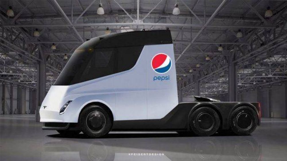 Pepsi distribuir en camiones Tesla