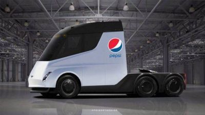 Pepsi distribuirá en camiones Tesla