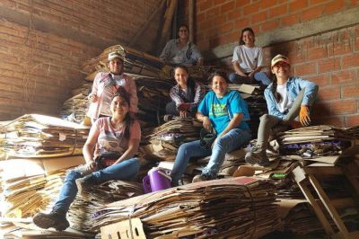 Colonia Santa Rosa: mujeres intentan imponer la cultura del reciclaje