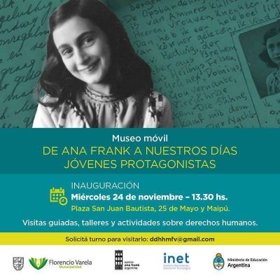 Museo Mvil: experiencia interactiva sobre Ana Frank