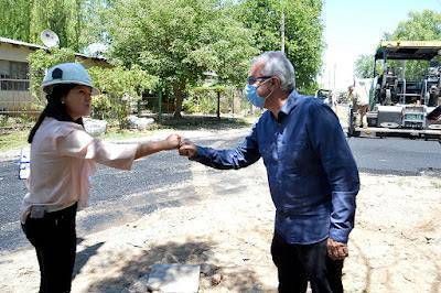 El Municipio de Tigre contin�a con la pavimentaci�n del barrio Parque Alegre
