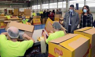 La empresa PepsiCo emplea a 63 discapacitados en su centro logístico de Burgos