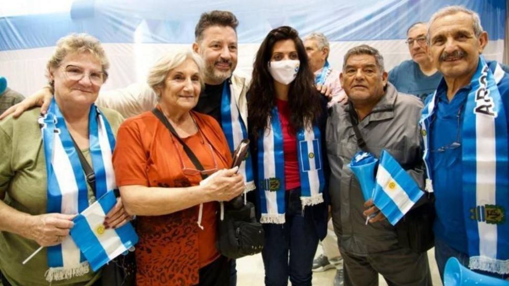 Merlo: Gustavo Menéndez recibió a Luana Volnovich
