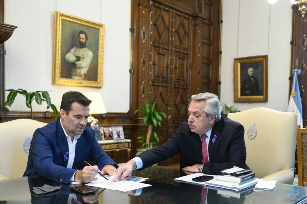 Alberto Fernndez anunci el inicio del proyecto de construccin del gasoducto Nstor Kirchner