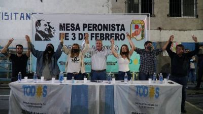 Plenario de la mesa peronista de Tres de Febrero