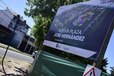 Se recupera un nuevo espacio verde en Villa de Mayo