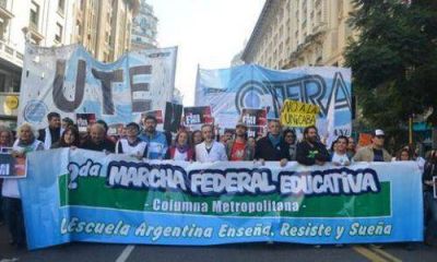 La UTE le reclama al gobierno porteño estabilidad para los trabajadores de la educación