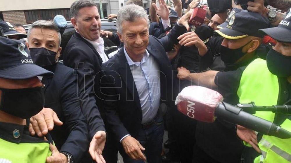 Macri llega a Casacin para apartar al juez Bava de la causa por espionaje