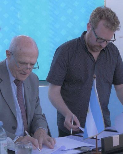 Ambiente: Nucleoeléctrica y el OPDS firmaron convenios de colaboración