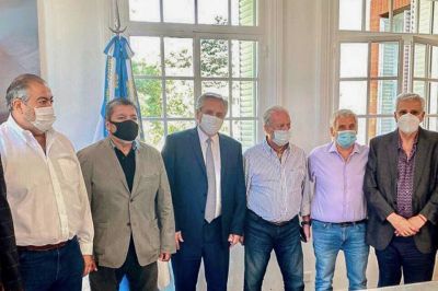 Alberto Fern�ndez suma a la CGT al 