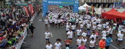 Se corrió el Medio Maratón Mar del Plata