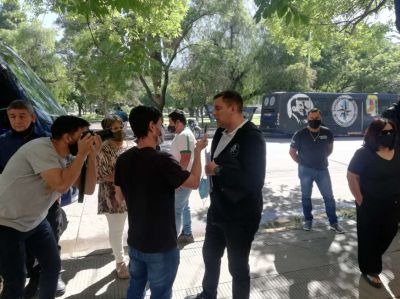 Apoyados por Moyano, gremialistas van a juicio acusados de «asociación ilícita» por reclamar mejores condiciones laborales