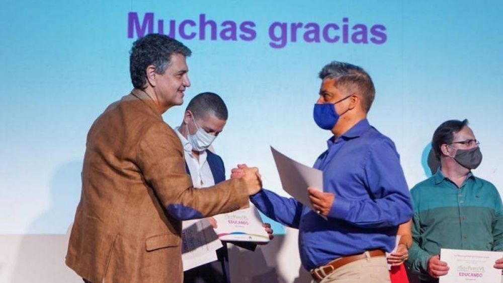 Jorge Macri participó del cierre del programa “Soy Parte Educando” en Vicente López