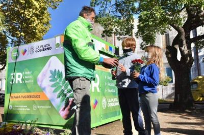 Vecinos de City Bell podrán intercambiar residuos reciclables por kits ecológicos