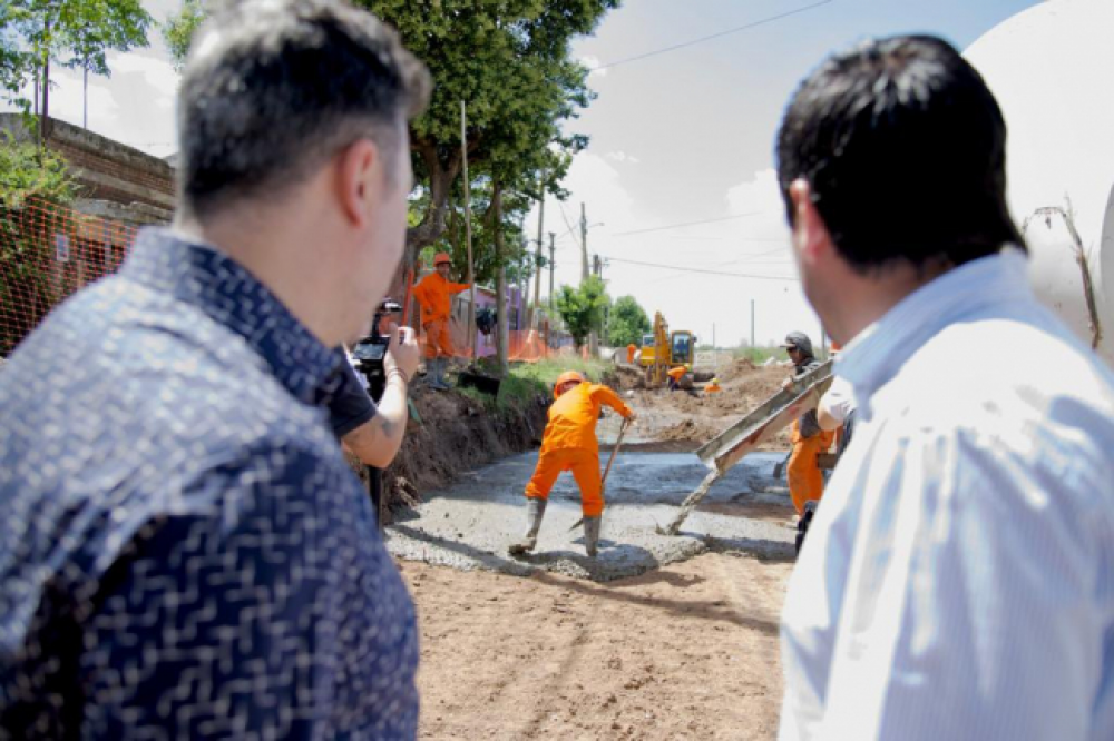 Merlo: Provincia ejecuta obras de pavimento que beneficiarn a 60.000 vecinos