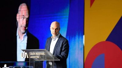 Larreta se posicion� ante los industriales como el candidato para la estabilizaci�n econ�mica