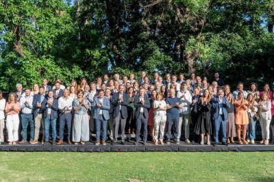 Una foto del PRO con mensaje para sus aliados radicales