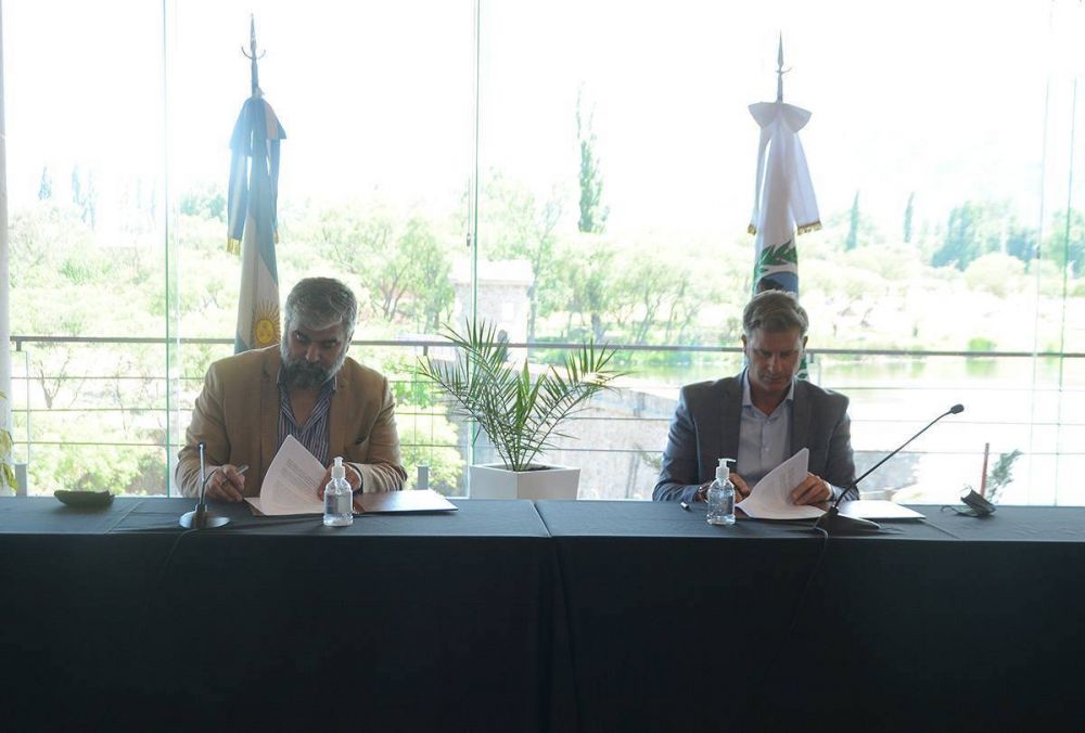 La Provincia y Nación firmaron un convenio para la implementación en San Luis del Programa de Planificación y Ordenamiento Territorial