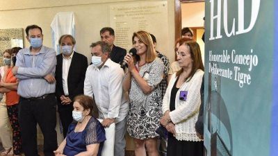 El Honorable Concejo Deliberante de Tigre rindi� un homenaje a la Dra. Alejandra Nardi, a un a�o de su fallecimiento