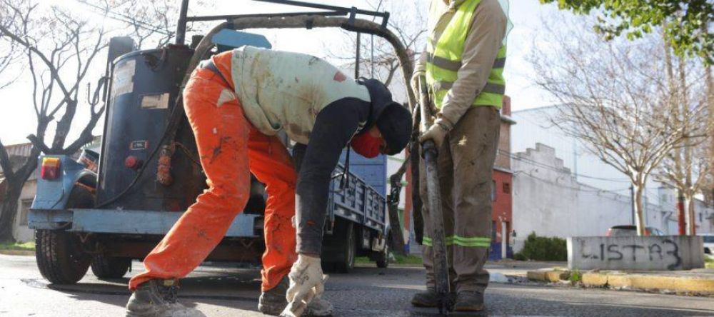 Lans: Obras de mantenimiento y tomado de juntas en amplias zonas del distrito