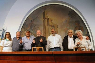 Lula explicó en la CGT para qué sirven los gobiernos progresistas