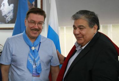 Ishii avanz� en las negociaciones para que la f�brica rusa de camiones y buses Kamaz se instale en Jos� C. Paz