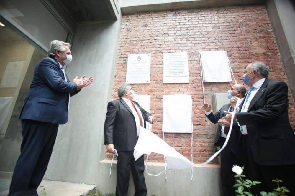 Fernndez, Jaldo y Manzur inauguraron el anexo del Centro Judicial de Monteros