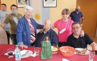 Reencuentro de jubilados de la FTTRA en el camping La Macarena