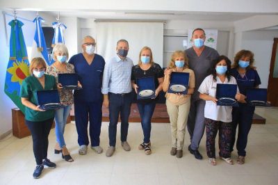 Esteban Echeverría: Fernando Gray destacó la labor del personal de salud del Hospital Santamarina