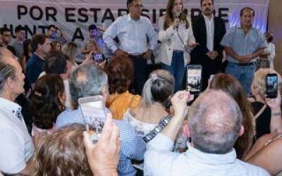 Vidal volvi� a la Provincia y se mostr� en La Matanza para impulsar a Ritondo de cara a la gobernaci�n en 2023