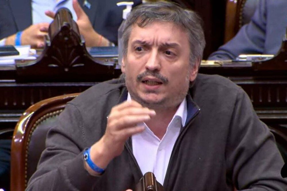 M�ximo Kirchner cuestion� a la oposici�n por el Presupuesto 2022: 