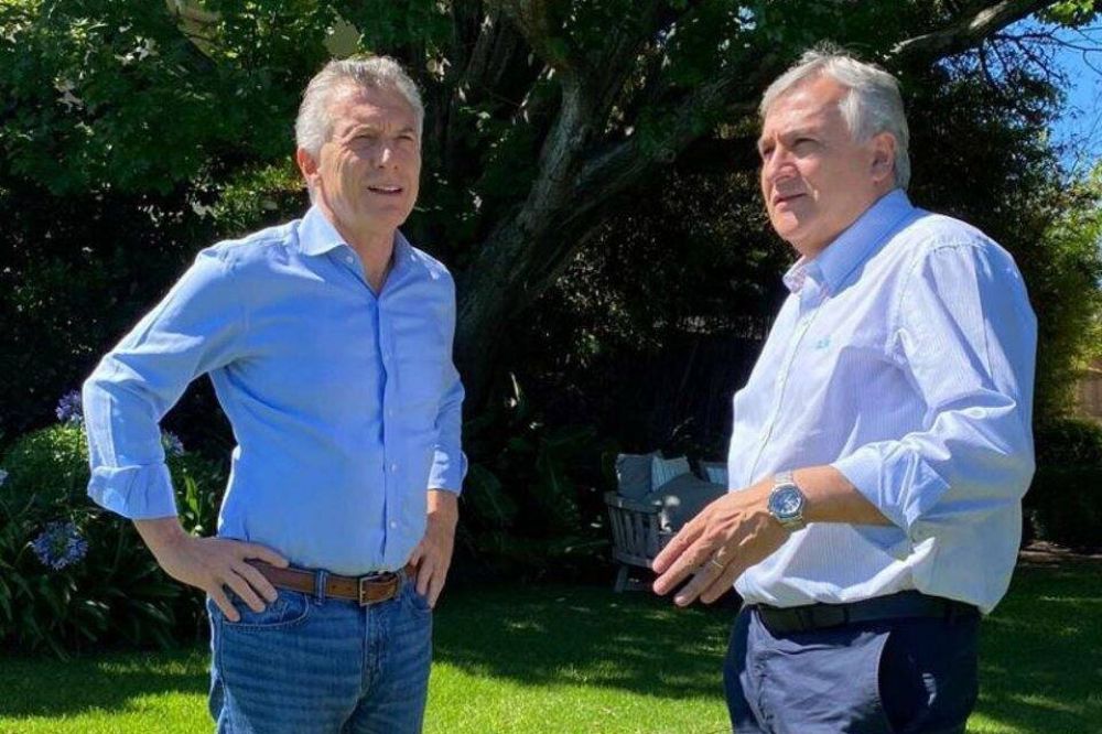 La visita de Gerardo Morales a Mauricio Macri