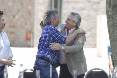 Alberto y M�ximo: un gesto de unidad en un momento clave para la coalici�n