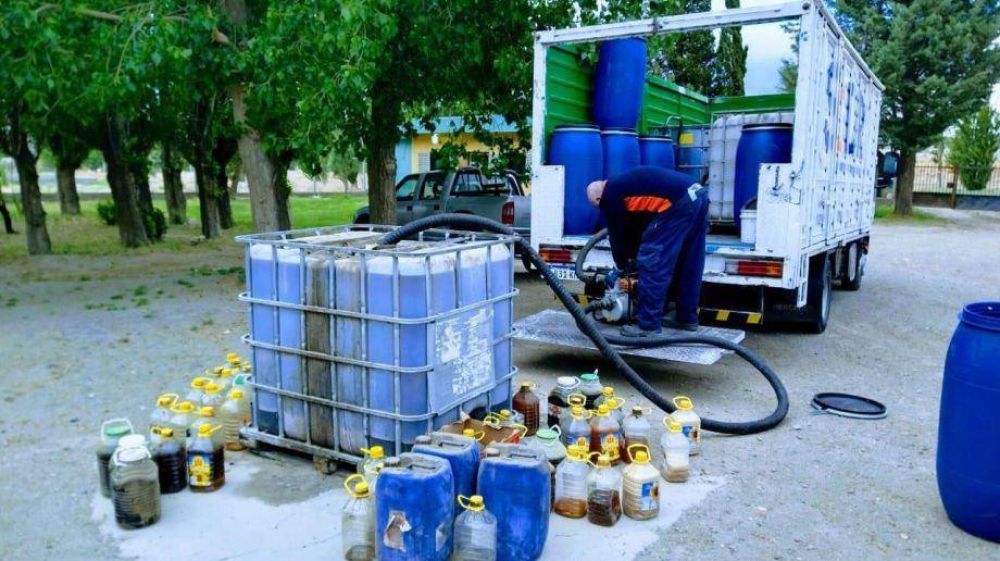 Neuqun busca reforzar el reciclado de aceite vegetal