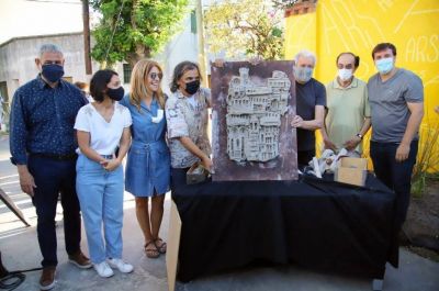 Avellaneda: Ferraresi, Chornobroff y Sierra inauguraron la plaza Abel Fernández Rúa