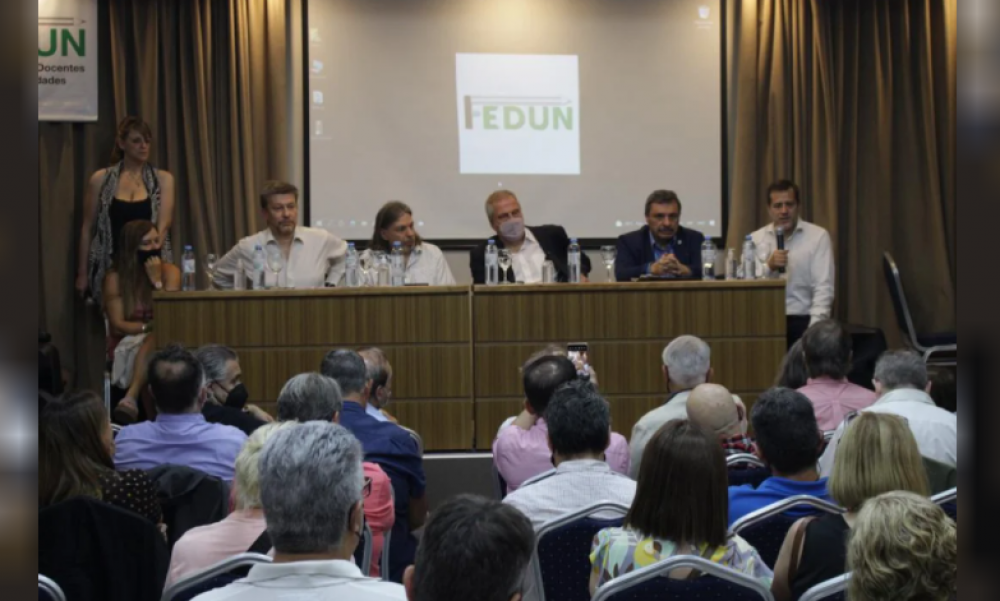 Con la presencia de autoridades nacionales, el Congreso de la FEDUN reeligi por unanimidad a Ricci hasta 2025