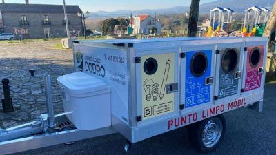 Dodro ofrece a los vecinos un nuevo punto limpio móvil para la recogida de algunos residuos