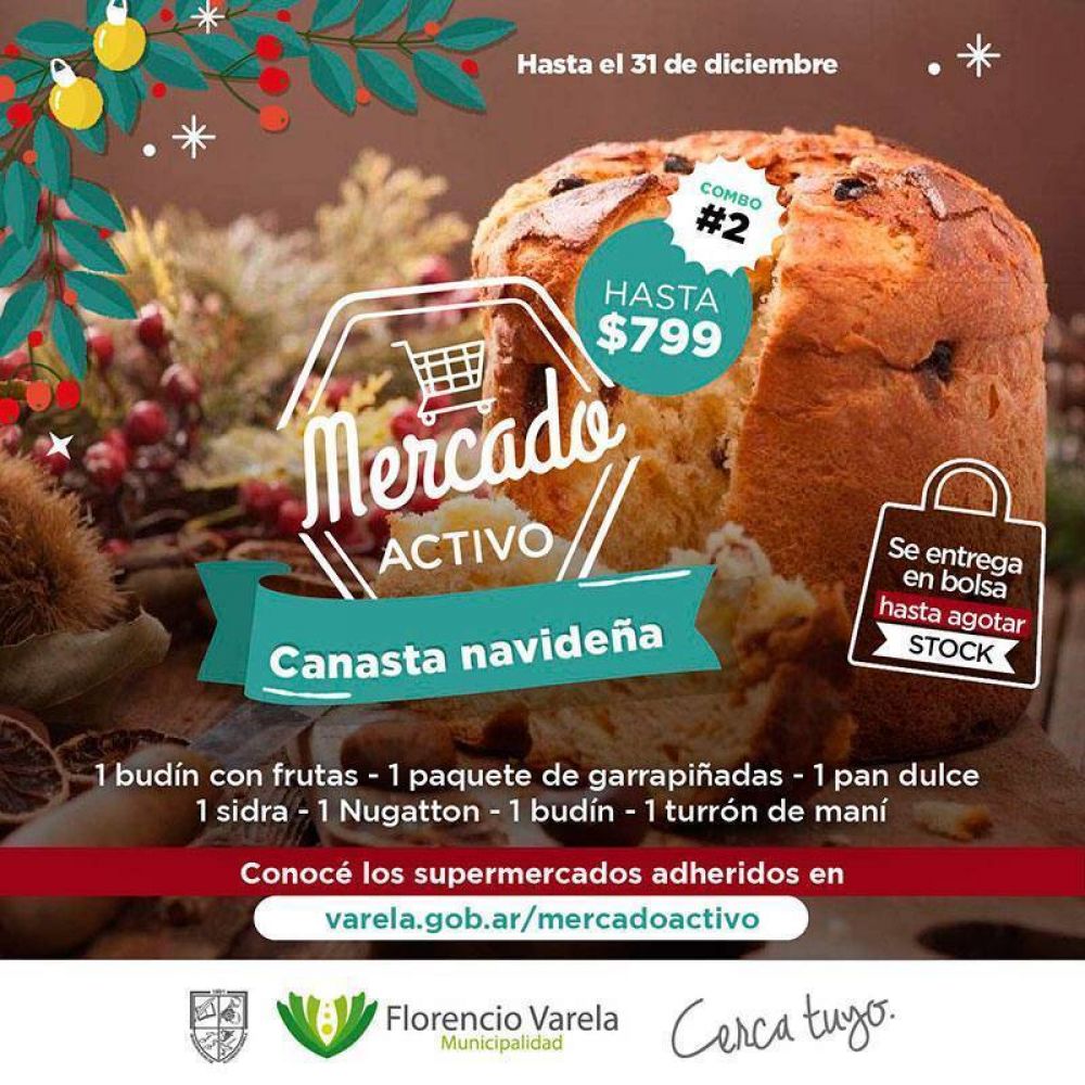 Mercado Activo: ltimos das para conseguir la canasta navidea
