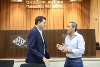 La CATT y Wado de Pedro avanzan sobre la Ley Multimodal de Transporte