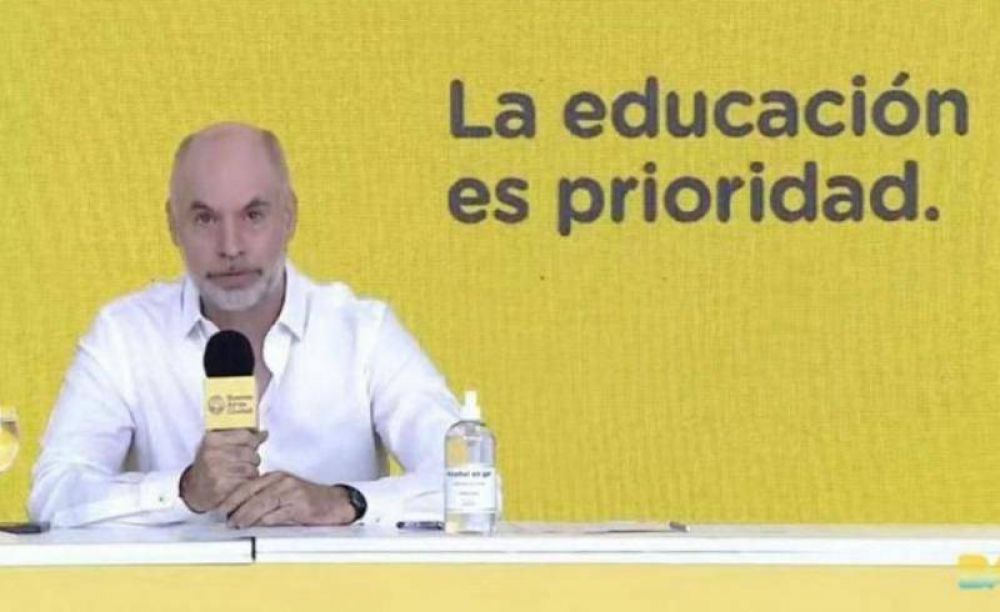 Vacantes, conectividad y titularizaci�n de cargos, las deudas de Larreta con la educaci�n p�blica