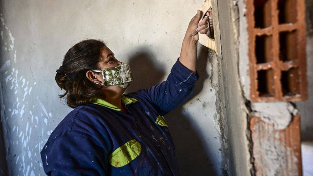Las mujeres ya ocupan entre 3 y 4% de los puestos de trabajo en la construccin