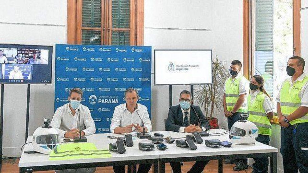 Paraná: llegaron equipos para implementar las fotomultas