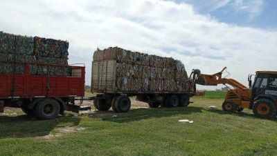Recuperan 20 toneladas de residuos reciclables en Pehuajó