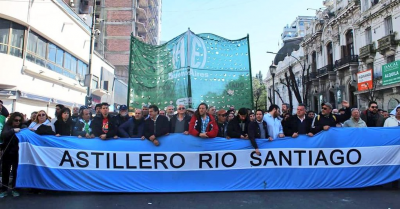 Godoy en referencia al documento que publicó InfoGremiales sobre el Astillero Río Santiago: «Demuestran la sistematicidad en la persecución a los sindicatos y trabajadores»