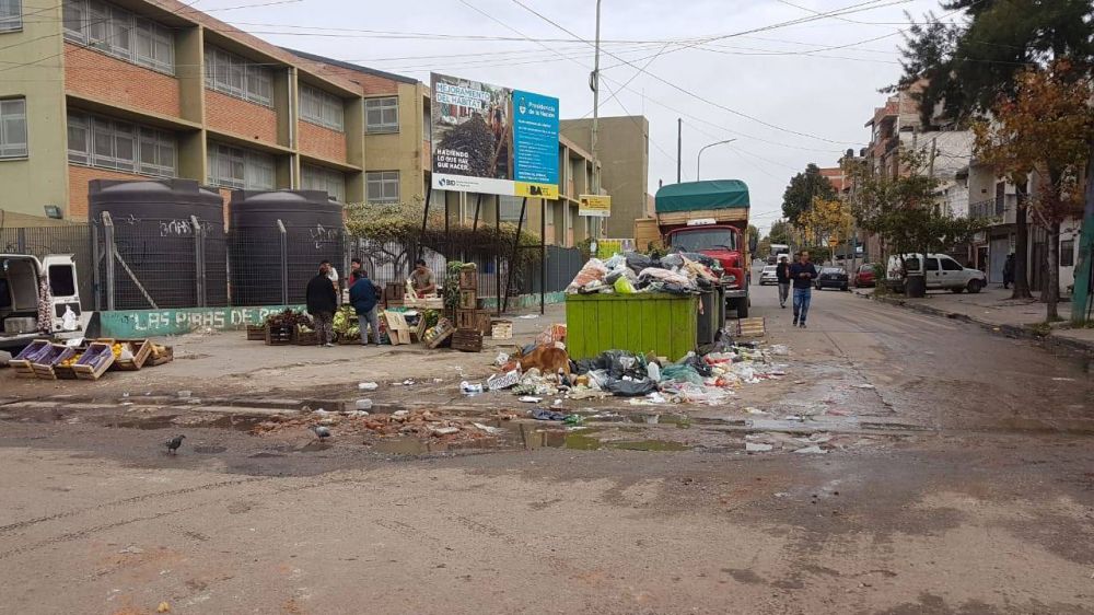 Recolección de residuos en las villas de La Ciudad